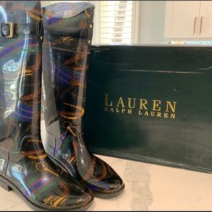 Brand new Ralph Lauren Rain Boots.